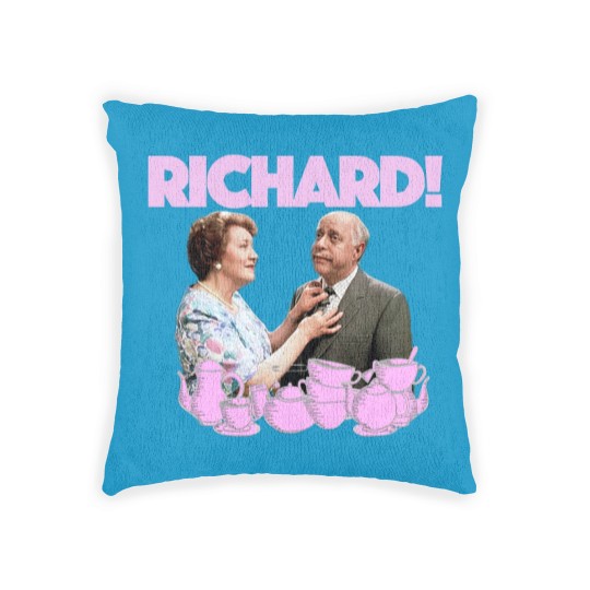 Discover Richard Bucket! - Keeping Up Appearances - Woven Pillows
