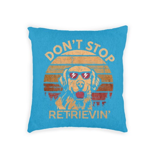 Discover  Don't Stop Retrieving Vintage Woven Pillows