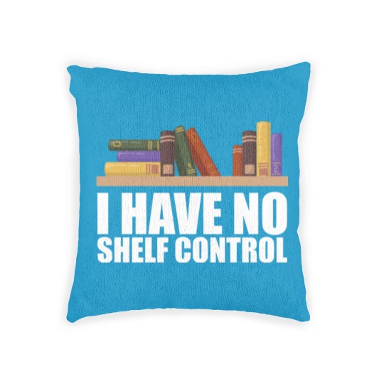 Discover Library - I have no shelf control Woven Pillows