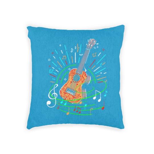 Discover Funny Gift For Family Members Acoustic Guitar Themed Guitar Lovers Guitar Themed Gifts For Men And Women Woven Pillows