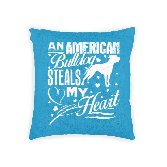 Discover American Bulldog Woven Pillows Woven Pillows