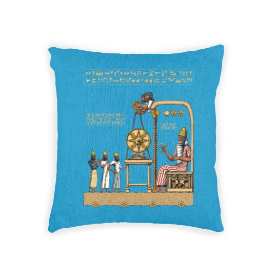 Discover Anunnaki Tablets Woven Pillows
