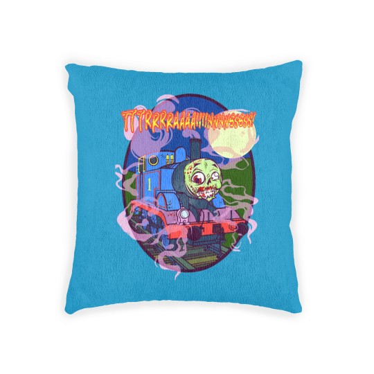 Discover TTTRRAAAIIINNSSS! - Thomas Tank Engine - Woven Pillows