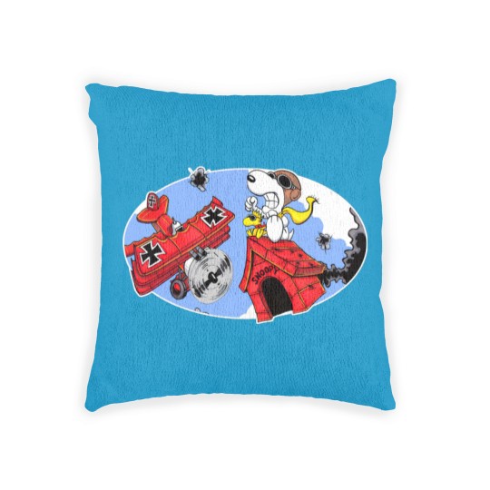 Discover Battling the Red Baron - Cuddleswithcats - Woven Pillows