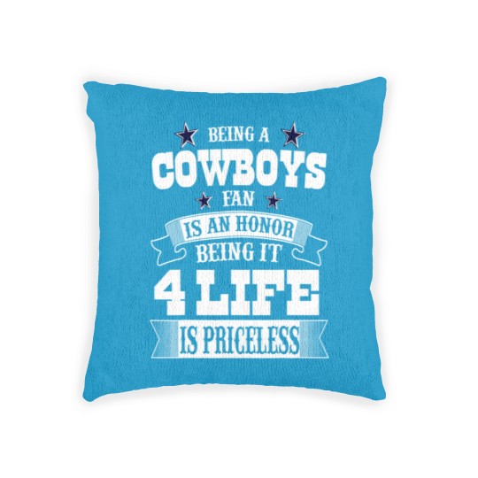 Discover Fathers Day Gift cowboy flag Football dallas fans Woven Pillows