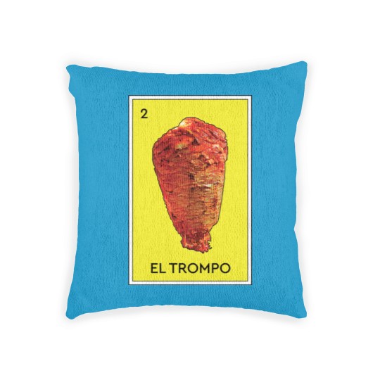 Discover El Trompo Al Pastor Loteria Mexican Game Funny Carne Asada Tacos Burritos - Meat - Woven Pillows