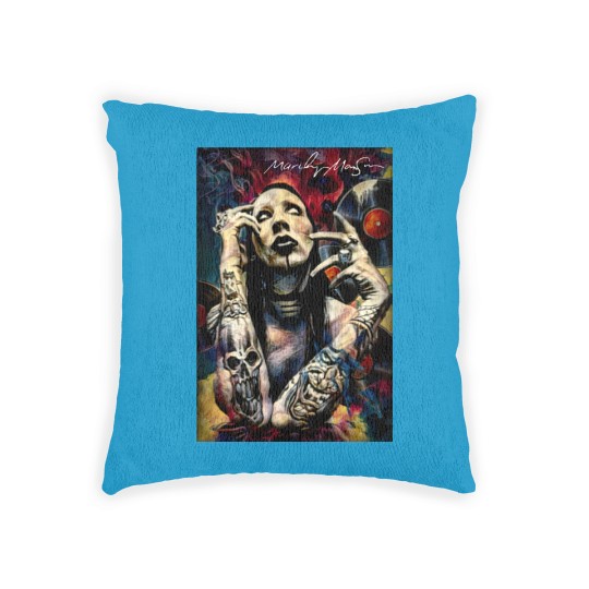 Discover Marilyn Manson Woven Pillows