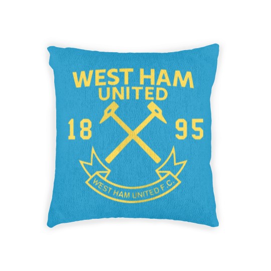 Discover West Ham United Chest Crest Zip Woven Pillows
