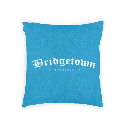 Discover Barbados, Bridgetown Woven Pillows