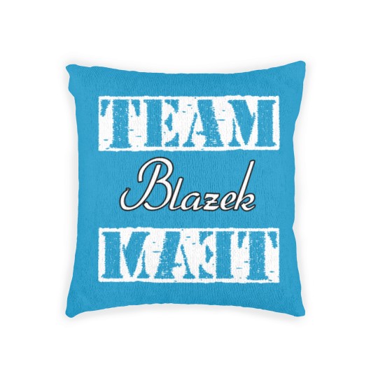Discover Team Blazek Woven Pillows