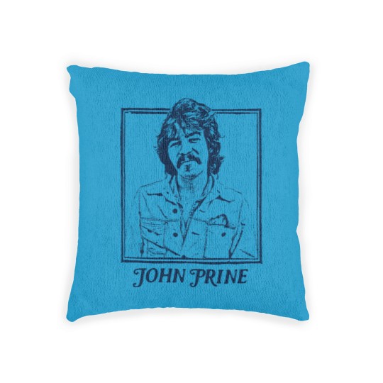 Discover John Prine // Retro Style Folk Music Design - John Prine - Woven Pillows