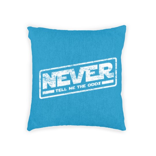 Discover Never Tell Me Odds Woven Pillows