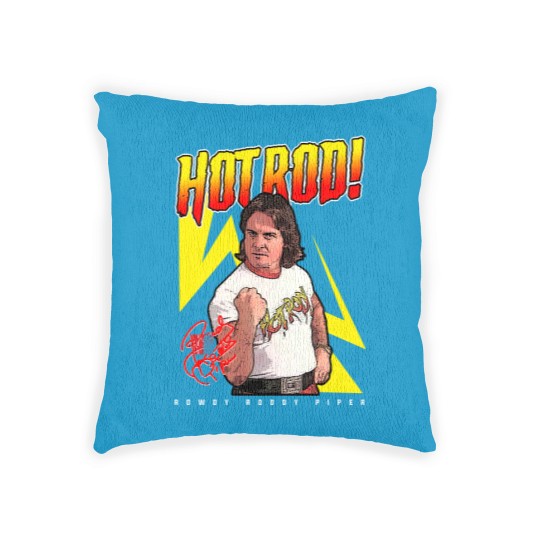 Discover Hot Rod Rowdy - Roddy Piper - Woven Pillows