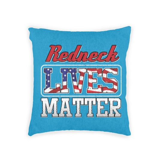 Discover Redneck Lives Matter Woven Pillows