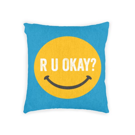 Discover R U Okay Woven Pillows