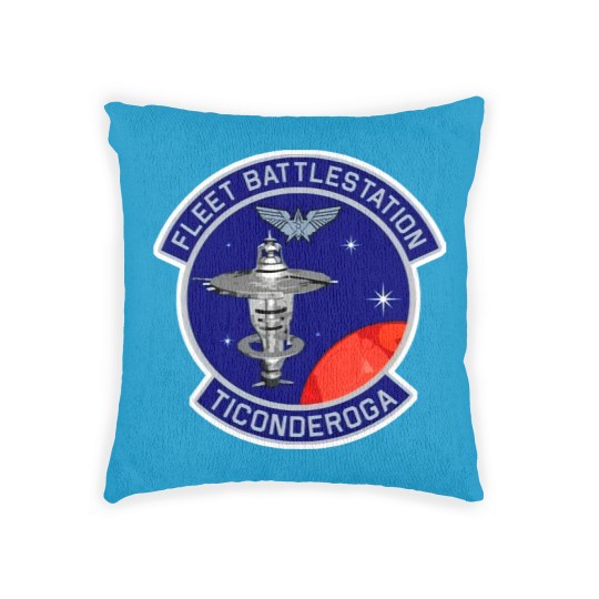 Discover Starship Troopers Ticonderoga Patch - Starship Troopers - Woven Pillows