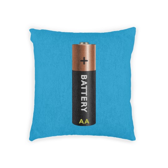 Discover battery AA Woven Pillows