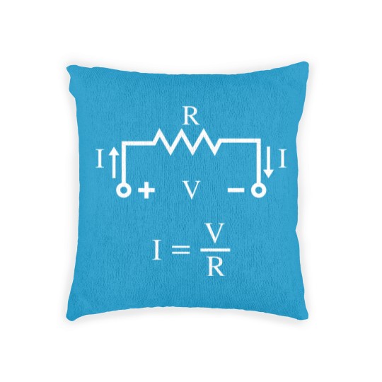 Discover Ohm's Law Graphic - Ohms Law - Woven Pillows