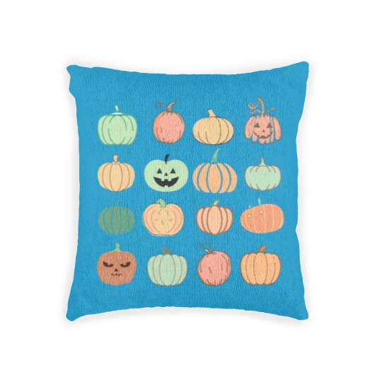 Discover Funny Pumpkins Woven Pillows