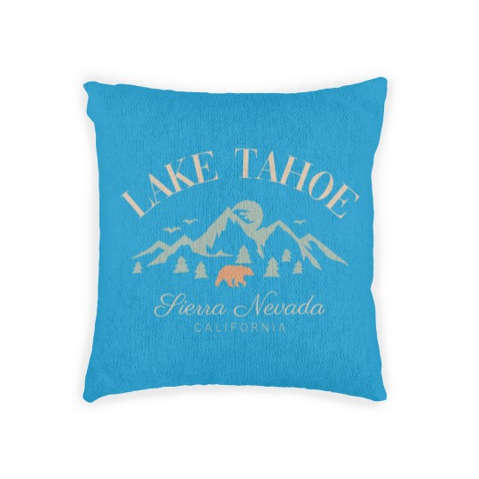 Discover Lake Tahoe Woven Pillows