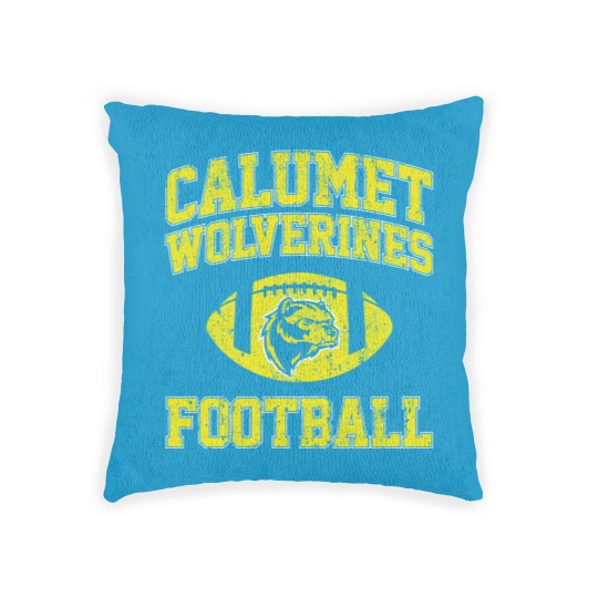Discover Calumet Wolverines Football - Red Dawn - Woven Pillows