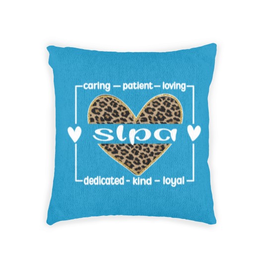 Discover SLPA Therapy Speech Language Pathologist Assistant Woven Pillows