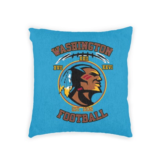 Discover Washington Football Red Classic Woven Pillows Woven Pillows