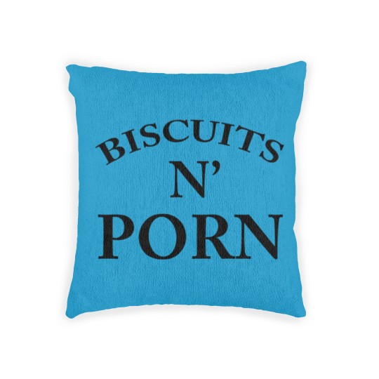 Discover BISCUITS N PORN Woven Pillows