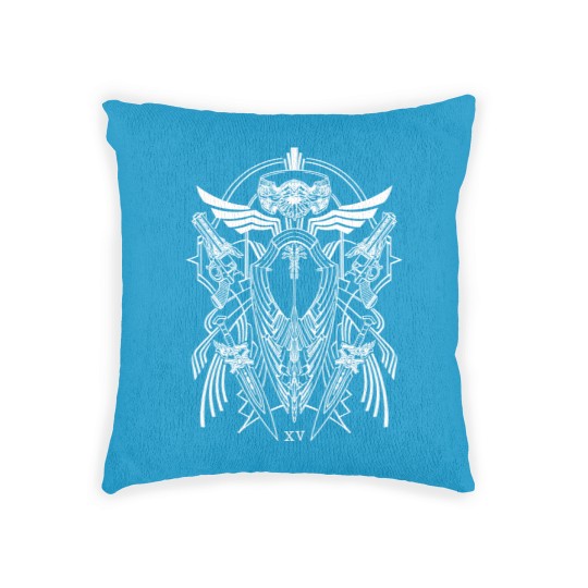 Discover FFXV Arms and Armiger (white) - Final Fantasy Xv - Woven Pillows
