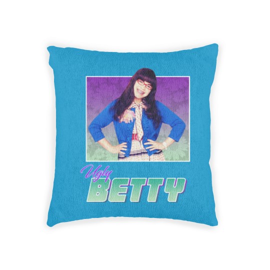 Discover Ugly Betty - 80s Style Nostalgic Print by GrumpyWire Essential Woven Pillows