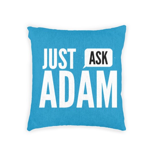 Discover Just ask Adam Woven Pillows