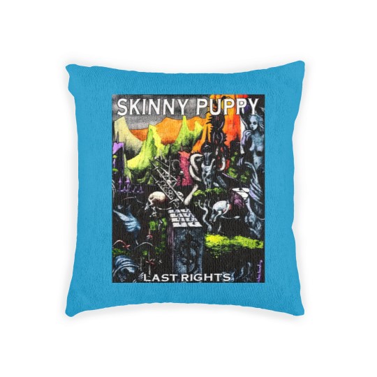 Discover Skinny Puppy Last Rights Vintage Woven Pillows