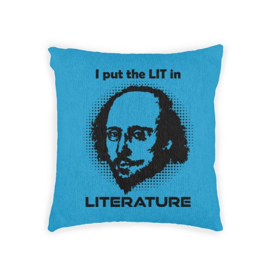 Discover William Shakespeare Literature Woven Pillows