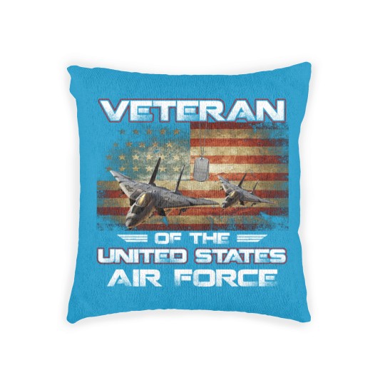 Discover Veteran of the United States US Air Force Woven Pillows