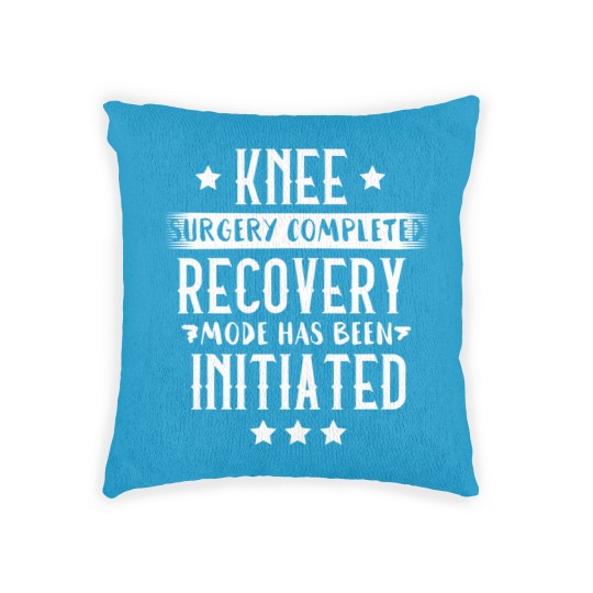 Discover Knee Surgery Completed Recovery Mode Woven Pillows Gift Rehab Woven Pillows Woven Pillows