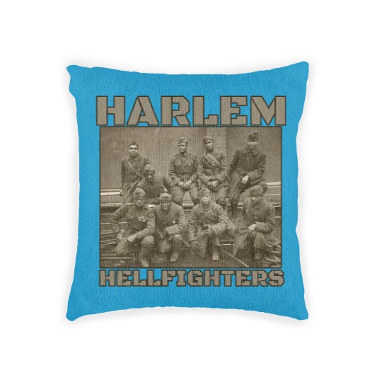 Discover Black Military History USA Black History Harlem Hellfighters Woven Pillows