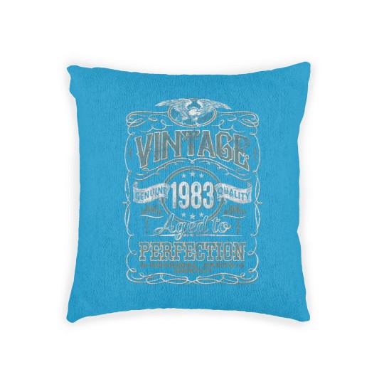 Discover 40th Birthday Woven Pillows for Men - Vintage 1983 Aged to Perfection 40th Birthday