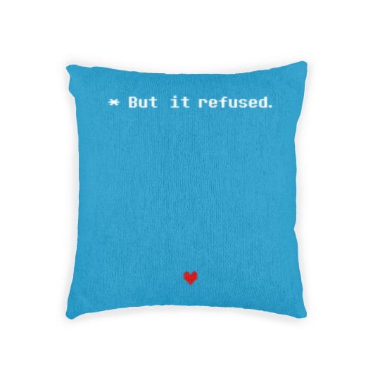 Discover Undertale - But it refused Woven Pillows