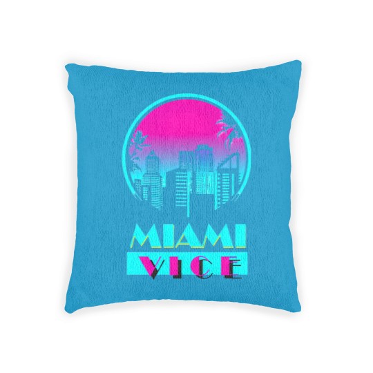 Discover MIAMI VICE Beach Woven Pillows