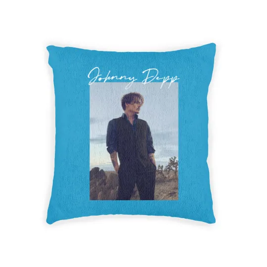 Discover Johnny Depp - Johnny Depp - Woven Pillows