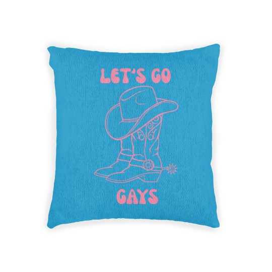Discover Lets Go Gays Shania Twain Pride Woven Pillows