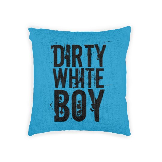 Discover VINTAGE MEN'S , DIRTY WHITE BOY Woven Pillows