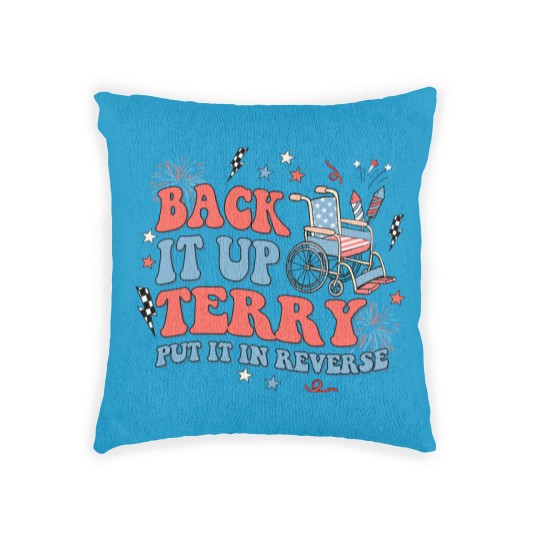 Discover Back It Up Terry Put It In Reverse Woven Pillows, Fourth of July Woven Pillows