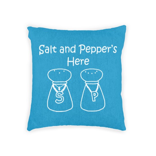 Discover Salt and Pepper's Here White - Nostalgia - Woven Pillows