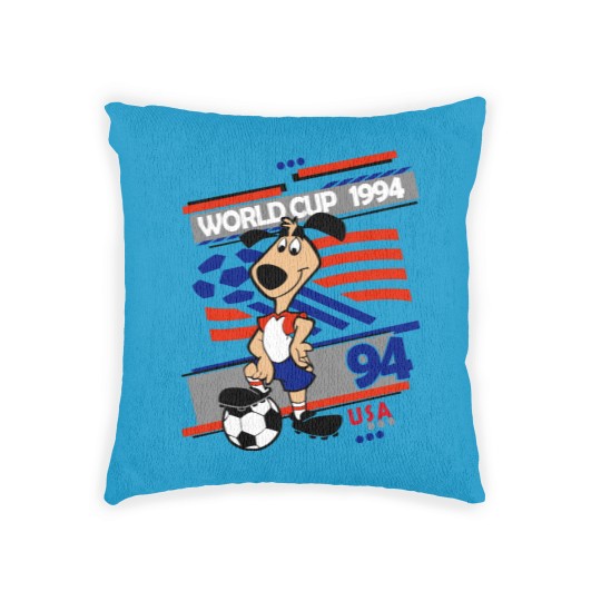 Discover Striker - USA 94 Classic Woven Pillows, Vintage Mascot World Cup Woven Pillows