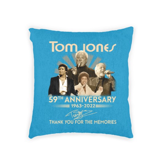 Discover Tom Jones 59th Anniversary Woven Pillows, Tom Jones Woven Pillows