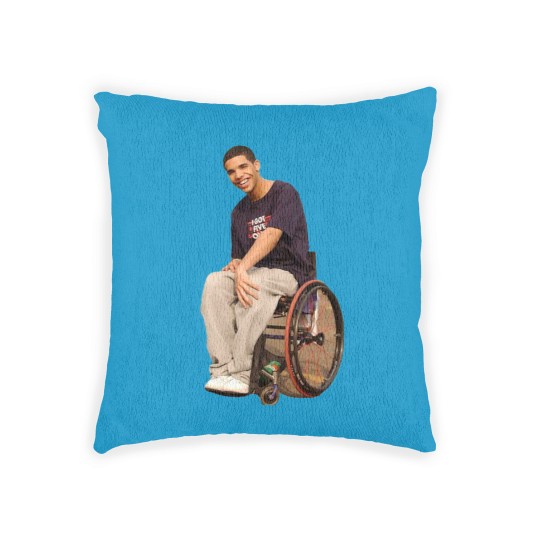 Discover Wheelchair Jimmy Woven Pillows