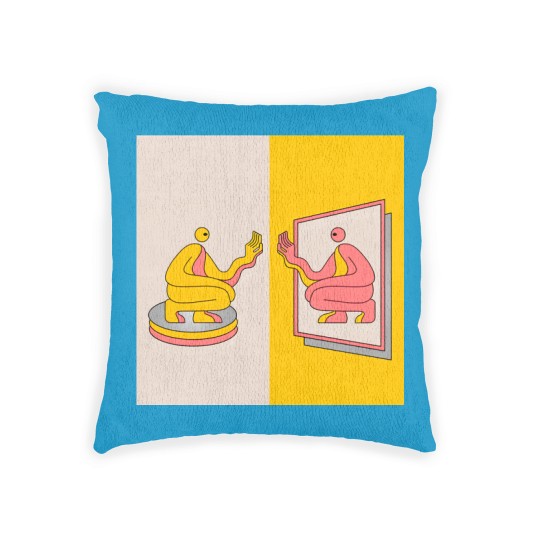 Discover DJ Seinfeld Mirrors Woven Pillows