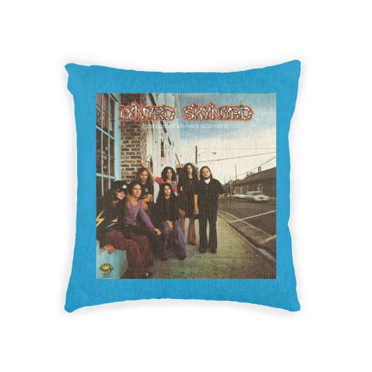 Discover Lynyrd Skynyrd - Pronounced Leh-nerd Skin-nerd Woven Pillows