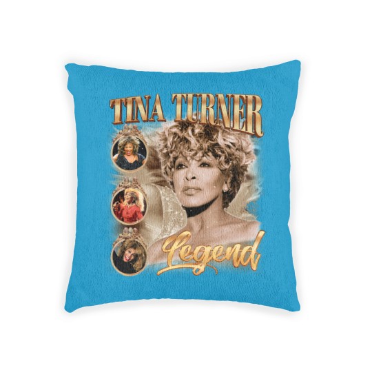 Discover Tina Turner Legend Music Woven Pillows, R.I.P 1939-2023 Tina Turner Rock Retro Vintage Woven Pillows